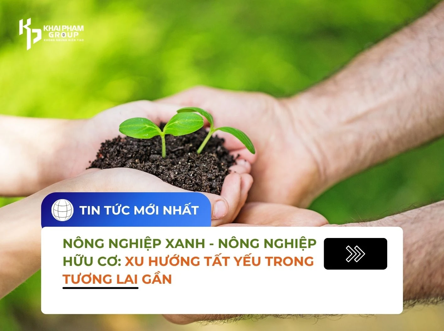 NÔNG NGHIỆP XANH – NÔNG NGHIỆP HỮU CƠ: XU HƯỚNG TẤT YẾU TRONG TƯƠNG LAI GẦN