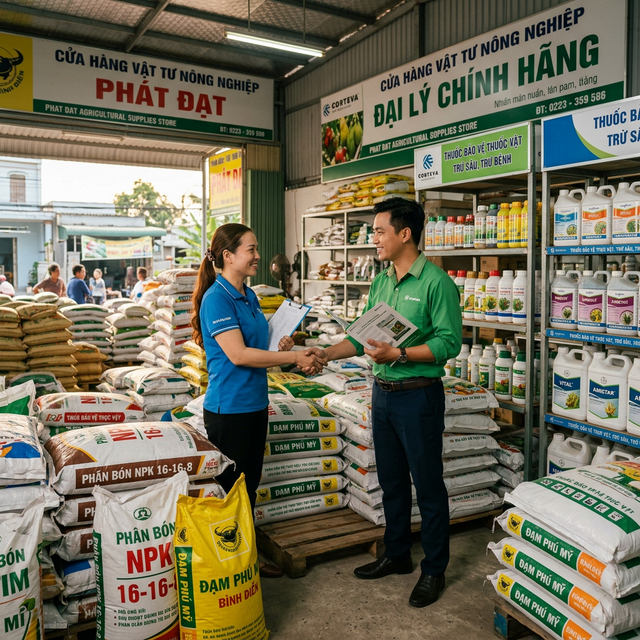 Dự án hợp tác cùng đại lý nông nghiệp