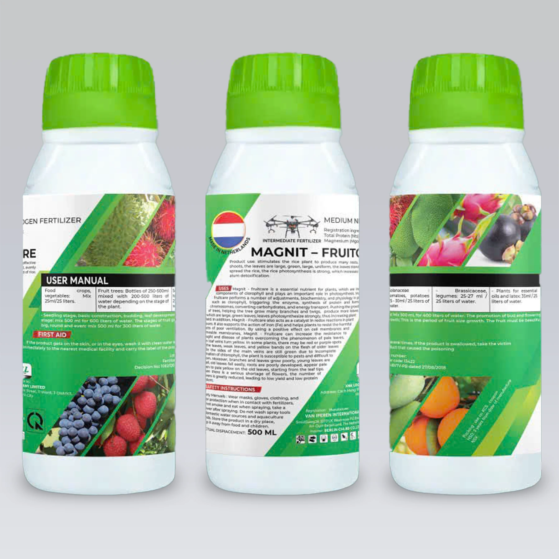MAGNIT FRUITCARE 500ML – PHÂN BÓN LÁ TRUNG VI LƯỢNG, KÍCH THÍCH SINH TRƯỞNG