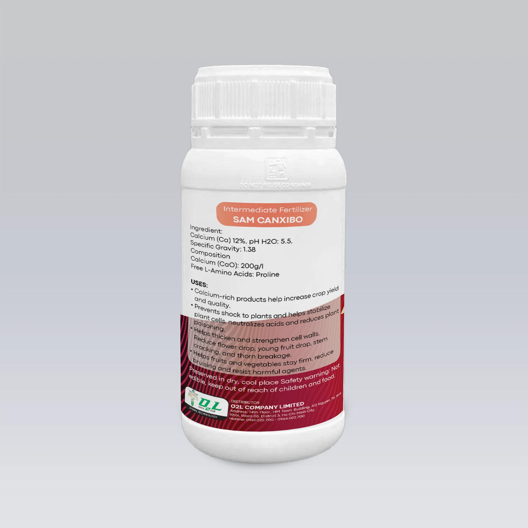 CANXI BO 500ML – Chống rụng hoa nứt trái