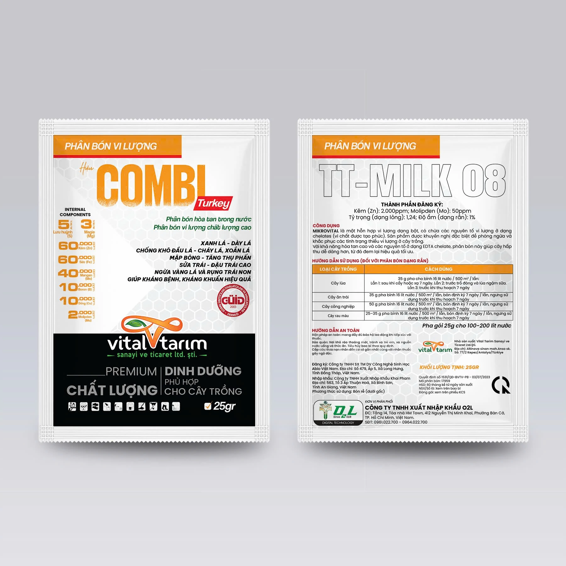 COMBI TURKEY – SỬA TRÁI, ĐẬU TRÁI CAO