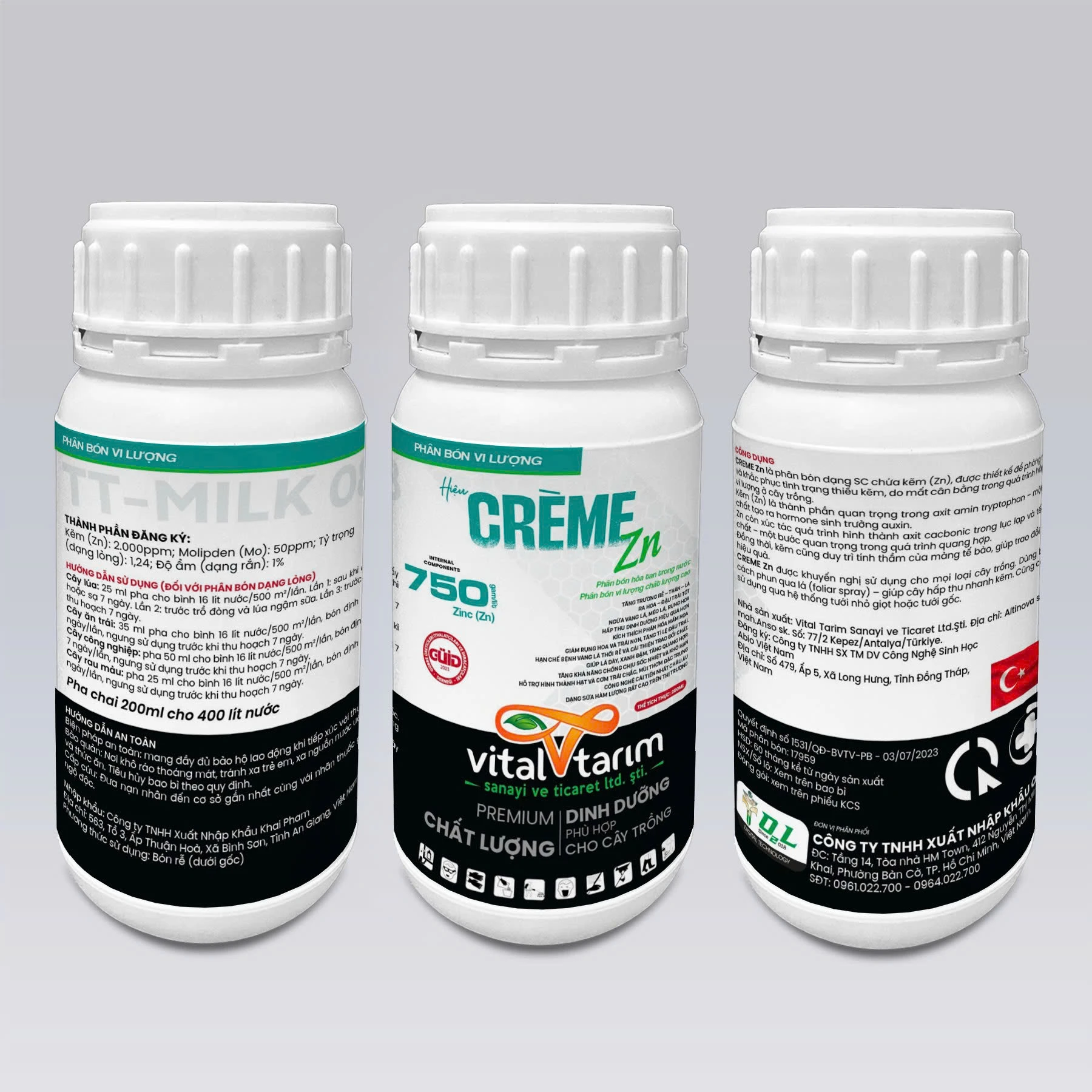 CREME ZN – TĂNG TRƯỞNG RỄ THÂN LÁ, RA HOA ĐẬU TRÁI