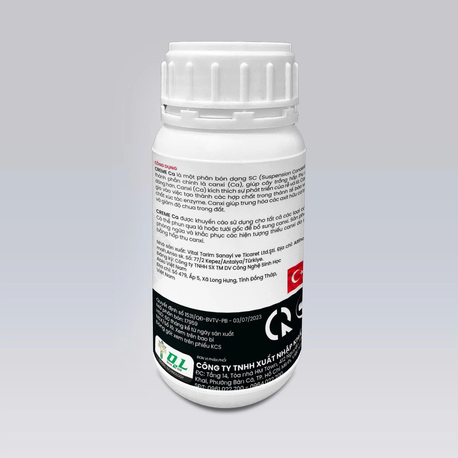 CREME CA – CÂY KHOẺ, MÔ CỨNG, RỄ MẠNH