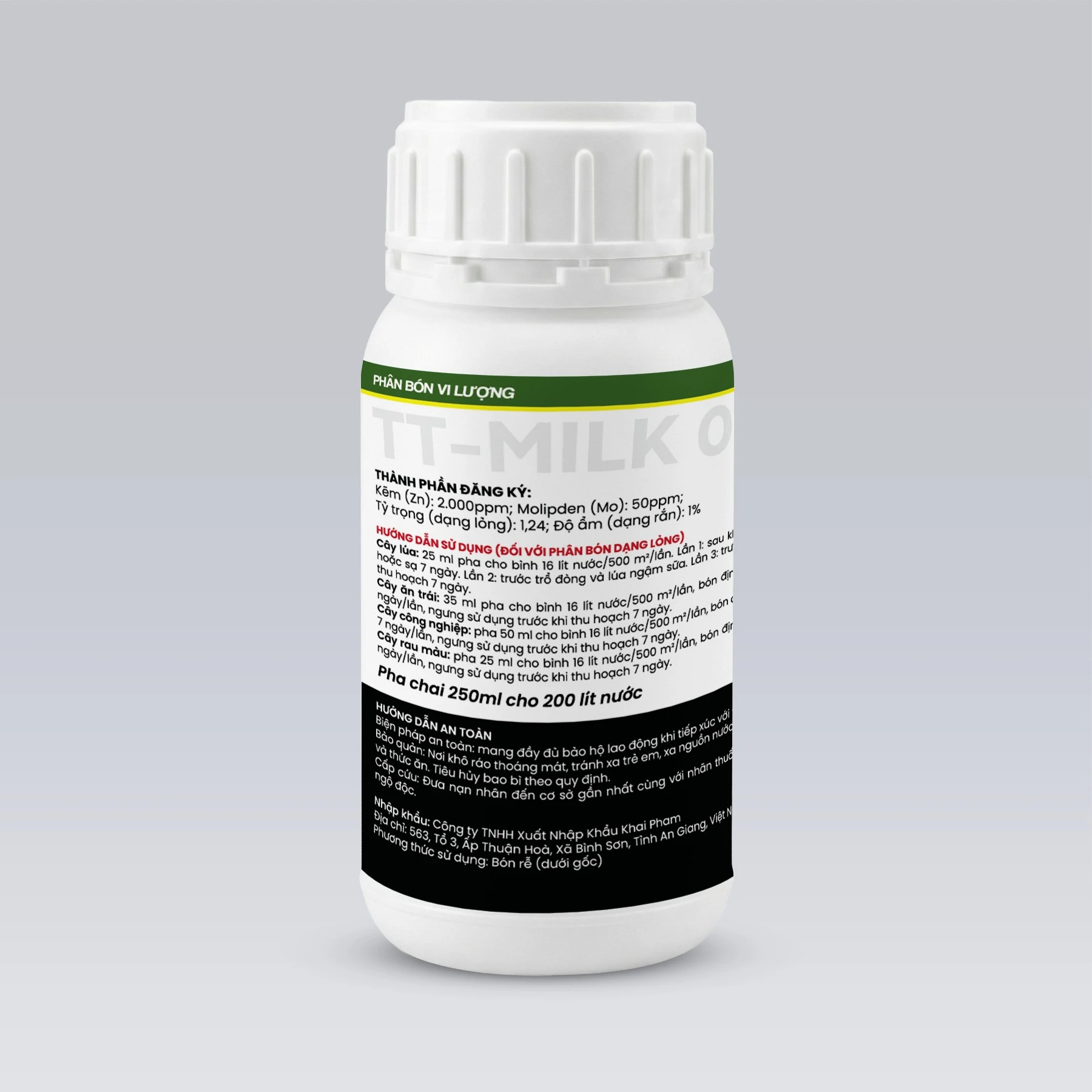 KALI-SILIC – CHỐNG SƯỢNG, LÊN CƠM NHANH, TRÁI LỚN ĐỒNG ĐỀU